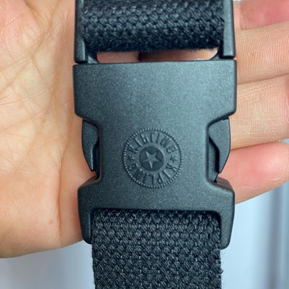 Kipling Presto Up Waistpack Black and Blue Star Print - Picture 11 of 12